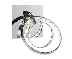 Reality Leuchten Prater Strahler, Metall, 4.5 W, Chrom