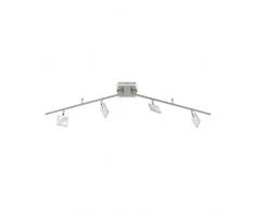 Paul Neuhaus 8644-17 A+ Deckenleuchte Eisen, 4 W silber