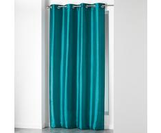 Douceur dIntérieur Vorhang, mit Ösen, Polyester, 140 x 240 cm, Keramik, blau, 140x1x240 cm