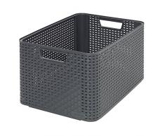 CURVER Aufbewahrungsbox, Polypropylene, anthrazit, 43.6 x 32.6 x 23 cm, 3