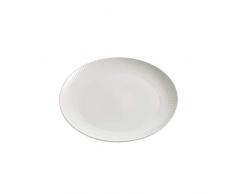 Frühstücksteller, Brotteller DIAMONDS ROUND D. 23cm weiß Maxwell & Williams