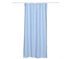 Kela 22136 Laguna Duschvorhang, Blickdicht, Polyester, 120 x 200 cm, himmelblau