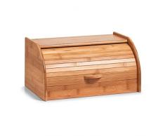 Zeller Rollbrotkasten, Bamboo, Bambus, Natur, 40x26x20 cm