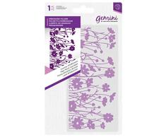 Crafters Companion GEM-EF-COU Gemini Prägung Ordner Land-Wildblumen 14,5 x 7 cm, Multi-Colour, 5.75 x 2.75 inches