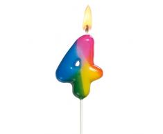 Susy Card 11348380 Kerze 4, 1-er Set