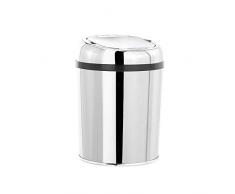 KITCHEN MOVE Automatischer Abfalleimer mit Sensor, Edelstahl 17 x 18 cm Edelstahl