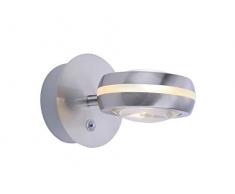 Trio Leuchten WiZ LED Wandleuchte Vista 255410207, 2x3.8 Watt RGBW LED mit 16 Mio. Farben + 64.000 Weißtöne + 18 Licht-Szenen, Steuerung über App + Sprachsteuerung + Fernbedienung + Wandschalter