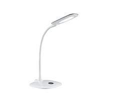Trio Leuchten LED Tischleuchte Polly 573910101, Kunststoff weiß, 1x 4.8 Watt, 4x fach Touch