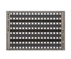 CarFashion 279660 Pur|Gridclean – Fußabtreter und Schmutzfangmatte für Innen und Aussen mit Bronce-Metallic Oberfläche, ca. 59 x 39 cm