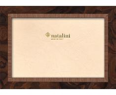 Natalini Ester Noce CAN 20X25 Bilderrahmen mit Unterstützung für Tisch, Tulipwood, Nussbaum, 20 X 25 X 1,5