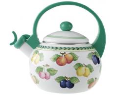 Villeroy & Boch - French Garden Kitchen Teekessel, großer dekorativer Wasserkessel für die Teestunde, metall, bunt/grün, 2 Liter