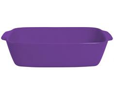 Excelsa Leidenschaft Farbe Auflaufform rechteckig, Keramik 26x17x7 cm Lilla