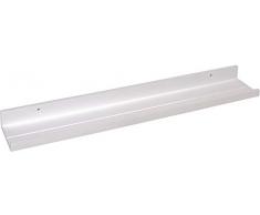 walther design Wandregal, Weiß, 75 cm