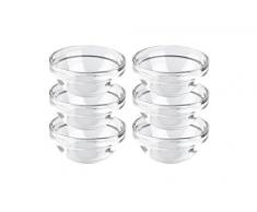 Luminarc, Serie Empilable, Schüssel 7,5 cm, im 6-er Set, stapelbare Obstschalen, Glas in zeitlosem Design