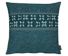 APELT Kissenhülle, Polyester, Petrol, 49 x 49 cm