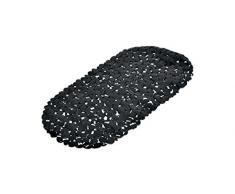 Douceur dIntérieur Badewannenmatte in Kieseloptik, 69 x 36 x 1 cm schwarz