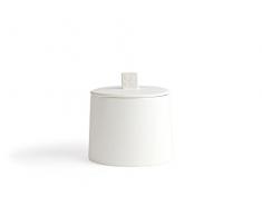Bredemeijer Vorratsdose Lund 160g, weiß, Keramik, 10.6 x 10.6 x 11 cm