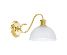 EGLO SAVOY 1 Wandleuchte, Stahl, 60 W, messing