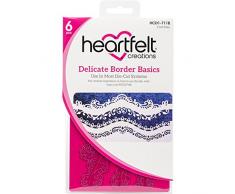 Heartfelt Creations Zarte Bordüre Basics 0,6 bis 17,8 cm Relief stirbt