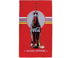 Coca-Cola Badetuch, Rot
