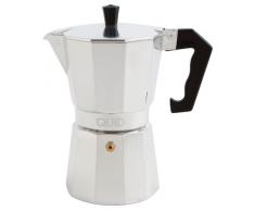 Quid Cesena Kaffeemaschine aus Aluminium 3 tazas grau