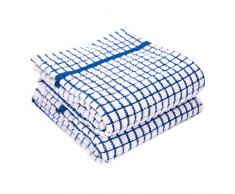 LaPrima Shops Küchentücher, Frottee, 50,8 x 76,2 cm, 100% Baumwolle, 2 Stück 20 x 30-Inch blau