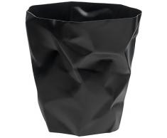 Essey Papierkorb Mülleimer Bin Bin, schwarz, Polyethylen HD (HDPE), Classic