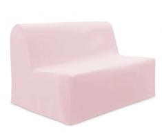 Bezug für Sofabett aus Baumwolle Panama Rosa