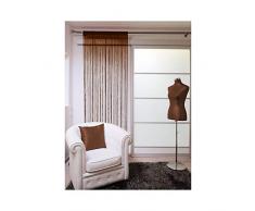 Soleil docre Fadenvorhang LAHORE Chocolat 60x90 cm