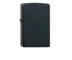 Zippo 60001320 Regular Media, Chrom/schwarz/Matte Feuerzeug, Messing, one Size