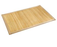 WENKO 17996100 Badematte Bamboo - Unterseite rutschhemmend, Bambus, Natur
