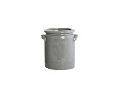 House Doctor Pflanzgefäß Töpfer, hellgrau, 14 x 14 cm