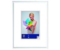 Henzo Napoli Bilderrahmen, Plastik, weiß, 50 x 70 x 2 cm