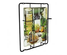 Capventure Frame-1 Zeitschriftenhalter, Schwarz