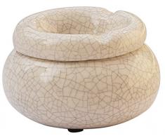 AB Handicrafts Thanksgiving Angebote Black Friday Angebote Cyber ​​Monday Angebote - Moroccan Round Knistern Aschenbecher 4Keramik- Aschenbecher mit 3 Zigarettenhalter Slots