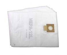 Viper VA81399-P10 Staubsaugerbeutel aus Mikrofaser für DSU12, DSU15, 12 l, Weiß, 10 Stück