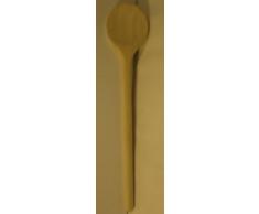 GLOREX Kochlöffel Rund 20 cm Buche Deutschland, Holz, Natur, 20 x 4,5 x 1 cm