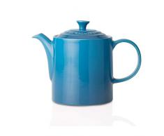 Le Creuset Klassische Teekanne, Rund, 1,3 Liter, Steinzeug, Marseille