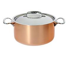 DE BUYER Bratentopf, Kupfer, orange, 16 cm