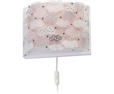 Dalber kinder Wandlampe Wolken, Clouds Rosa, Polypropylen, 60 W