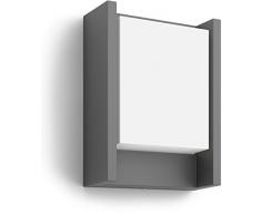 Philips myGarden LED Wandaussenleuchte Arbour 1-flammig Aluminium 6 W Grau 164609316