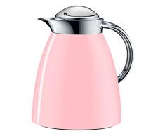alfi 3571.238.100 Isolierkanne Strato, Metall Powder Rosé 1,0 l, 12 Stunden heiß, 24 Stunden kalt