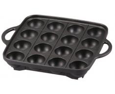 Iwatani CB-P-TAF Takoyaki Grillpfanne Medium schwarz