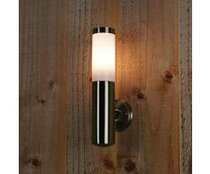 Ranex RX1010-38R Außenwandleuchte aus rostfreiem Stahl und Kunststoff / E27 / 20 Watt