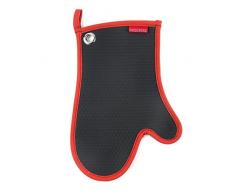 PROGRESS Ofenhandschuh, Textil, rot/schwarz, 20.5 x 30 x 25 cm