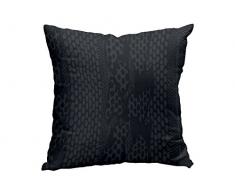 Soleil docre Kissen abziehbar 40x40 cm Snake anthrazit
