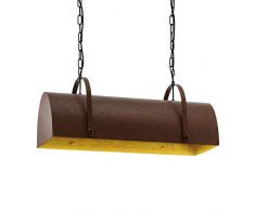 EGLO DEERHURST Hängeleuchte Stahl 60 W, braun