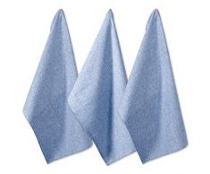 DII TC Solid Chambray Geschirrtücher Chambray Blue