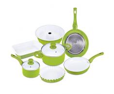 Bergner Renberg Q1713 Topfset, 29,5 cm, Grün