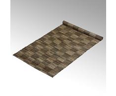Lambert Narita Tischläufer 50x150 cm Natur/Schwarz/Silber Tischsets, One Size